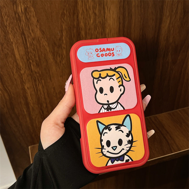 Fun And Cute Stand Flip Folding Case For iPhone