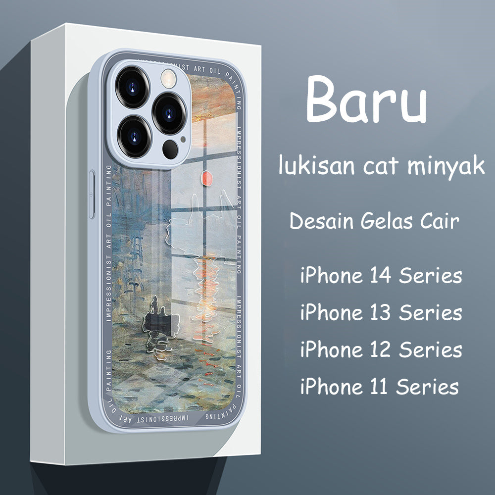Oil Painting Liquid Phone Case