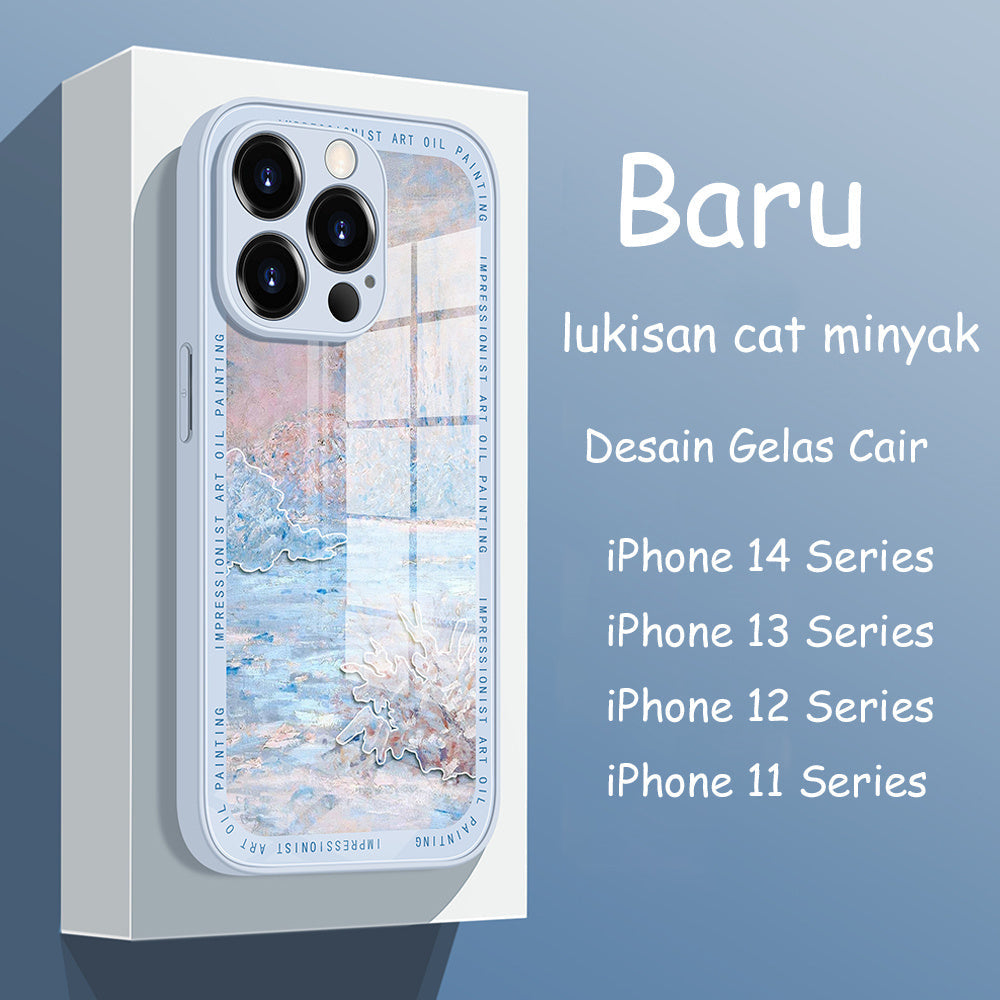 Oil Painting Liquid Phone Case
