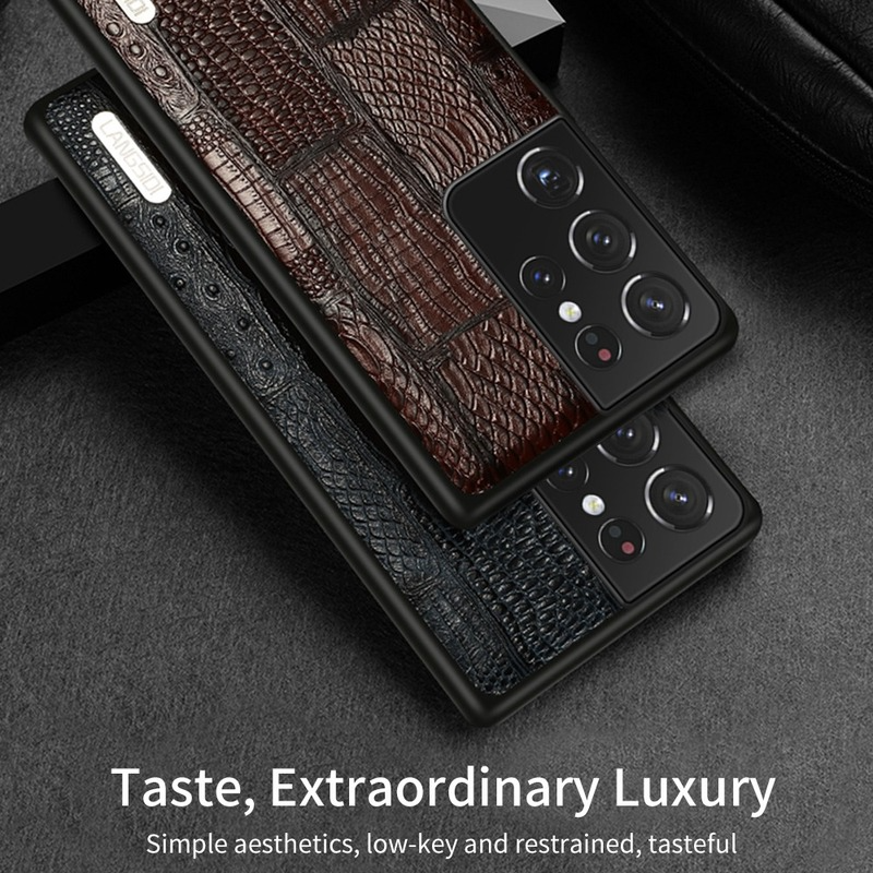 Genuine Leather Retro Phone Case