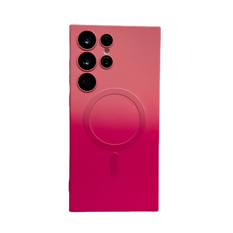 Magnetic Soft Silicone Case For Samsung