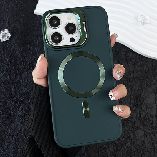 Lens Holder Magnetic With Same Color Lens Film Phone Case