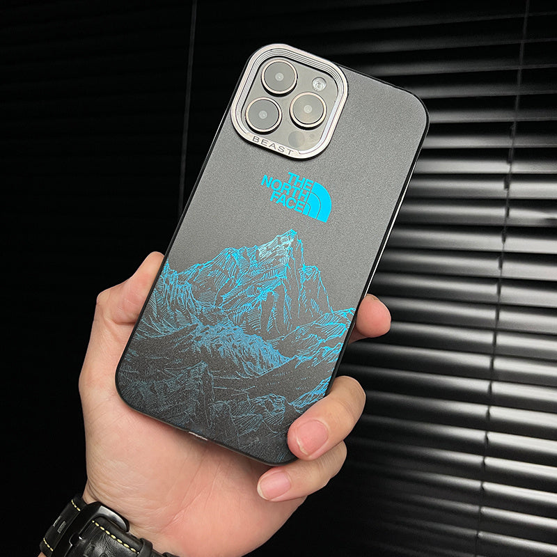 Snow Mountain Laser Phone Case