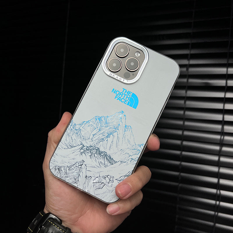 Snow Mountain Laser Phone Case