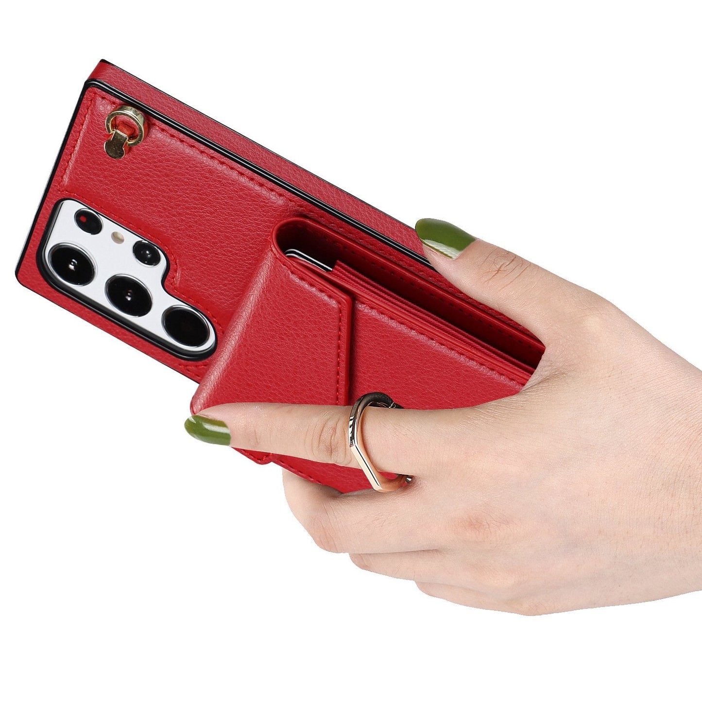 Crossbody Card Holder Phone Case for Samsung S/Note Series