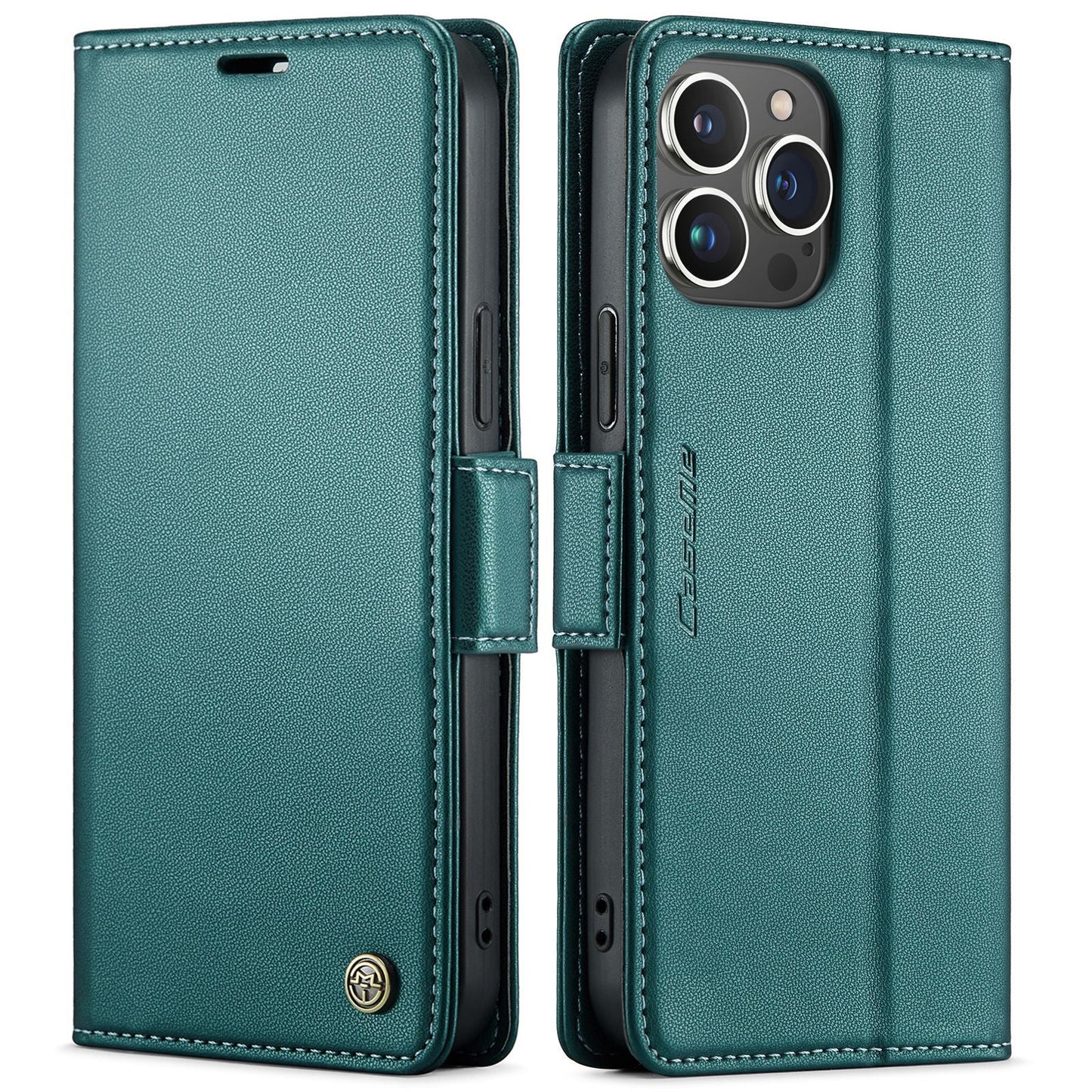 Luxury Anti-theft Brush Flip Leather Phone Case For iPhone 13 Series
