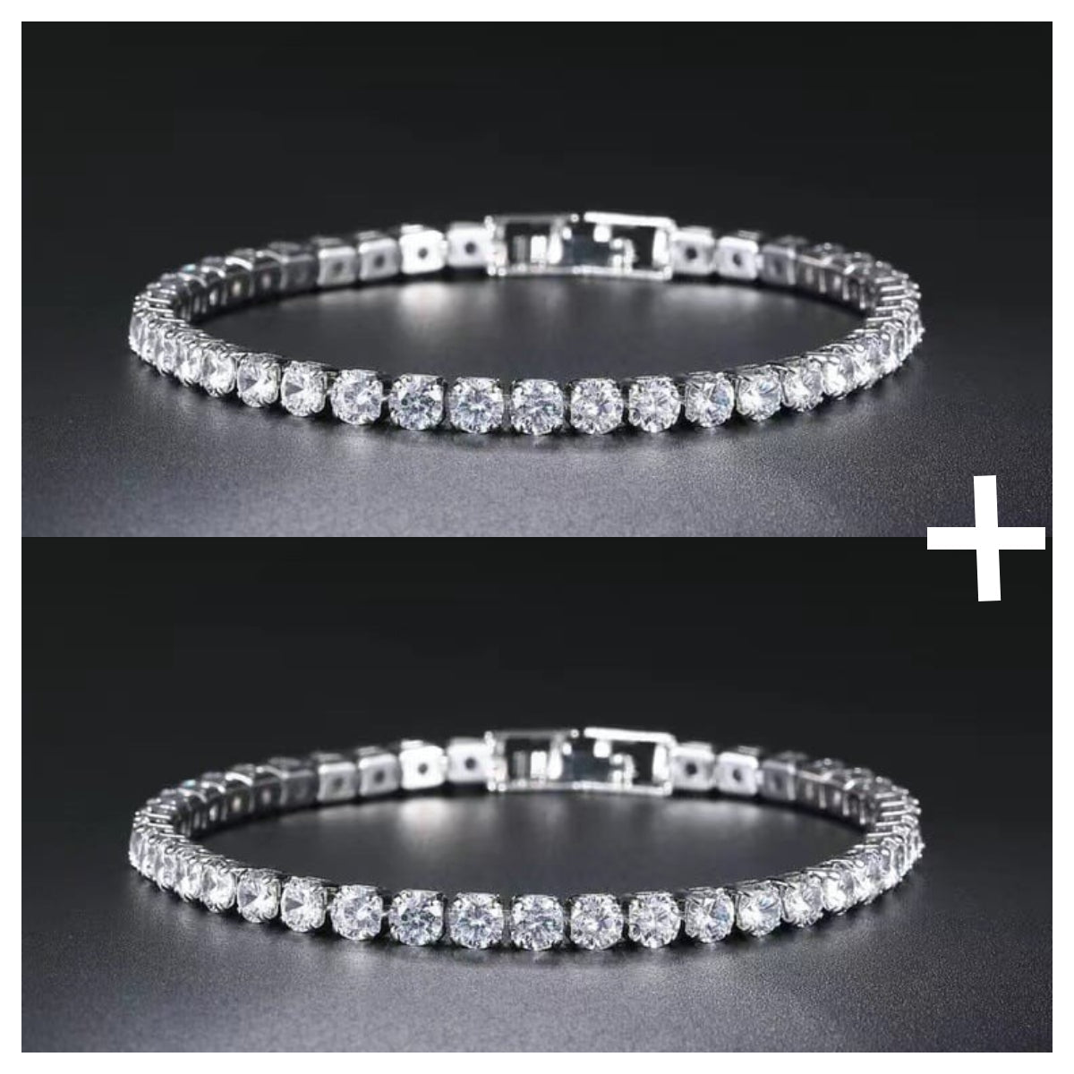 【Buy 1 Get 1 Free】- Sparkling Moissanite Bracelet