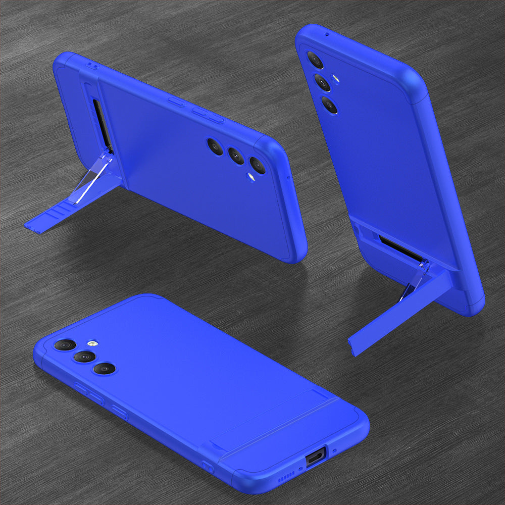 3 in 1 Full Protection Matte Invisible Bracket Phone Case For Samsung Galaxy A34 A54 5G