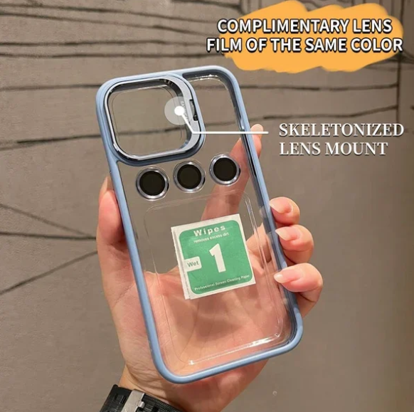 𝟮𝟬𝟮𝟰 🔥Free Lens Film-Transparent Bracket Phone Case