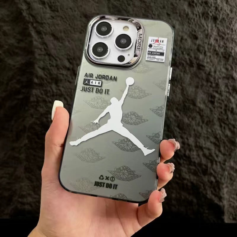 Trendy brand sports iPhone magnetic protective case