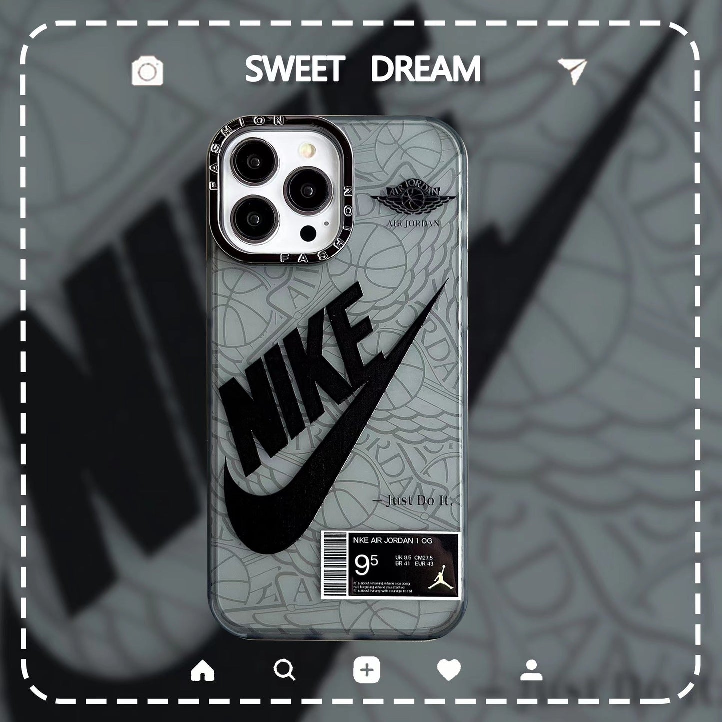 Nike Shockproof Trendy Phone Case