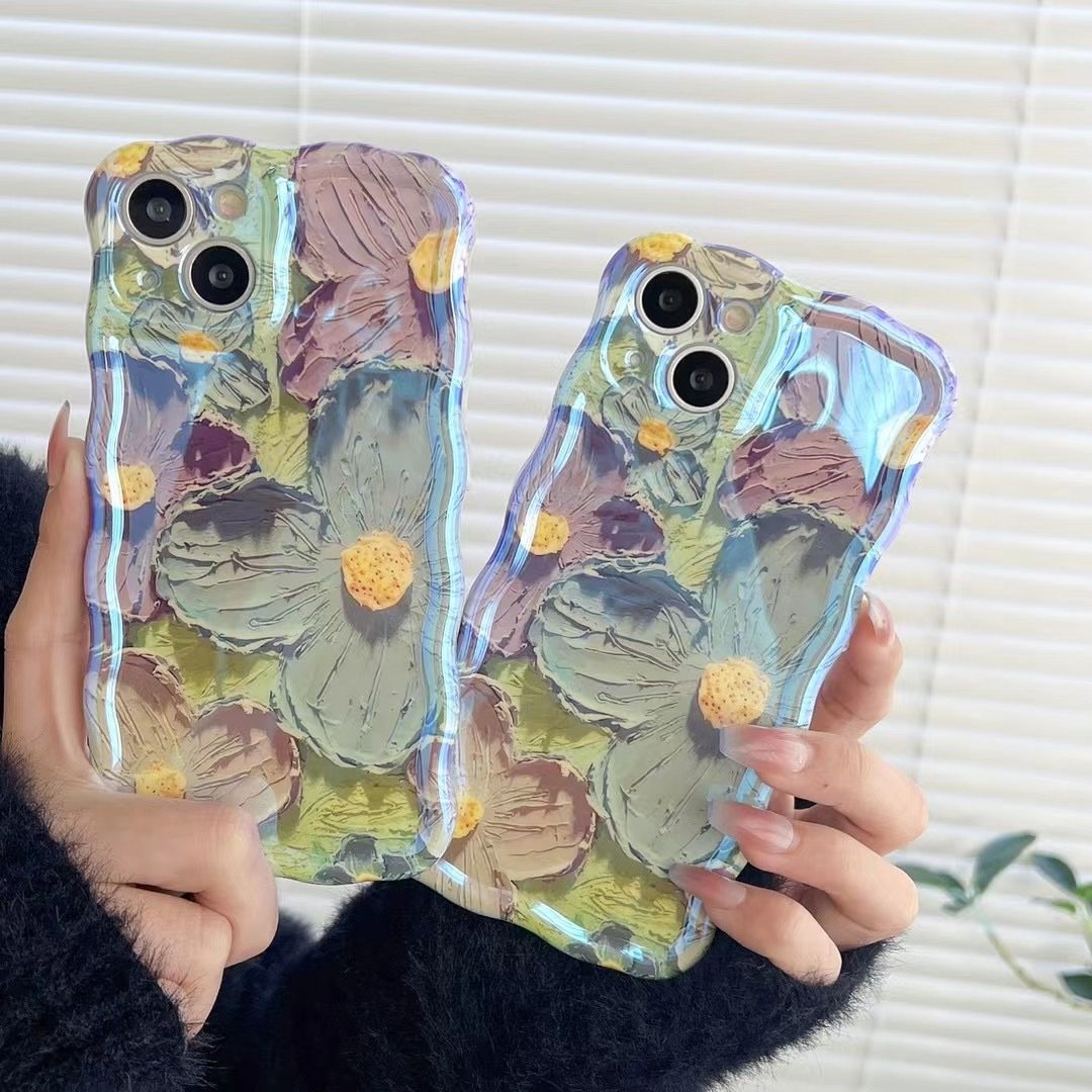 iPhone Colorful Oil Painting Exquisite Phone Case