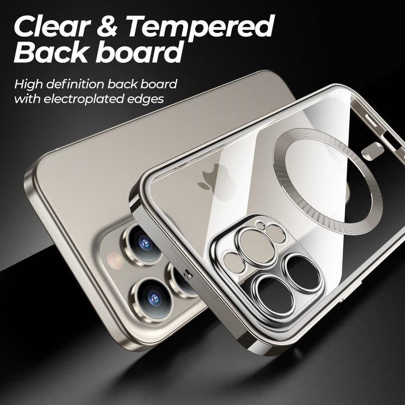 Metal Snap Buckle Magnetic Case for IPhone