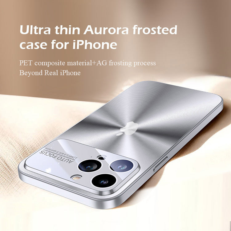 Ultra thin Aurora frosted case for iPhone