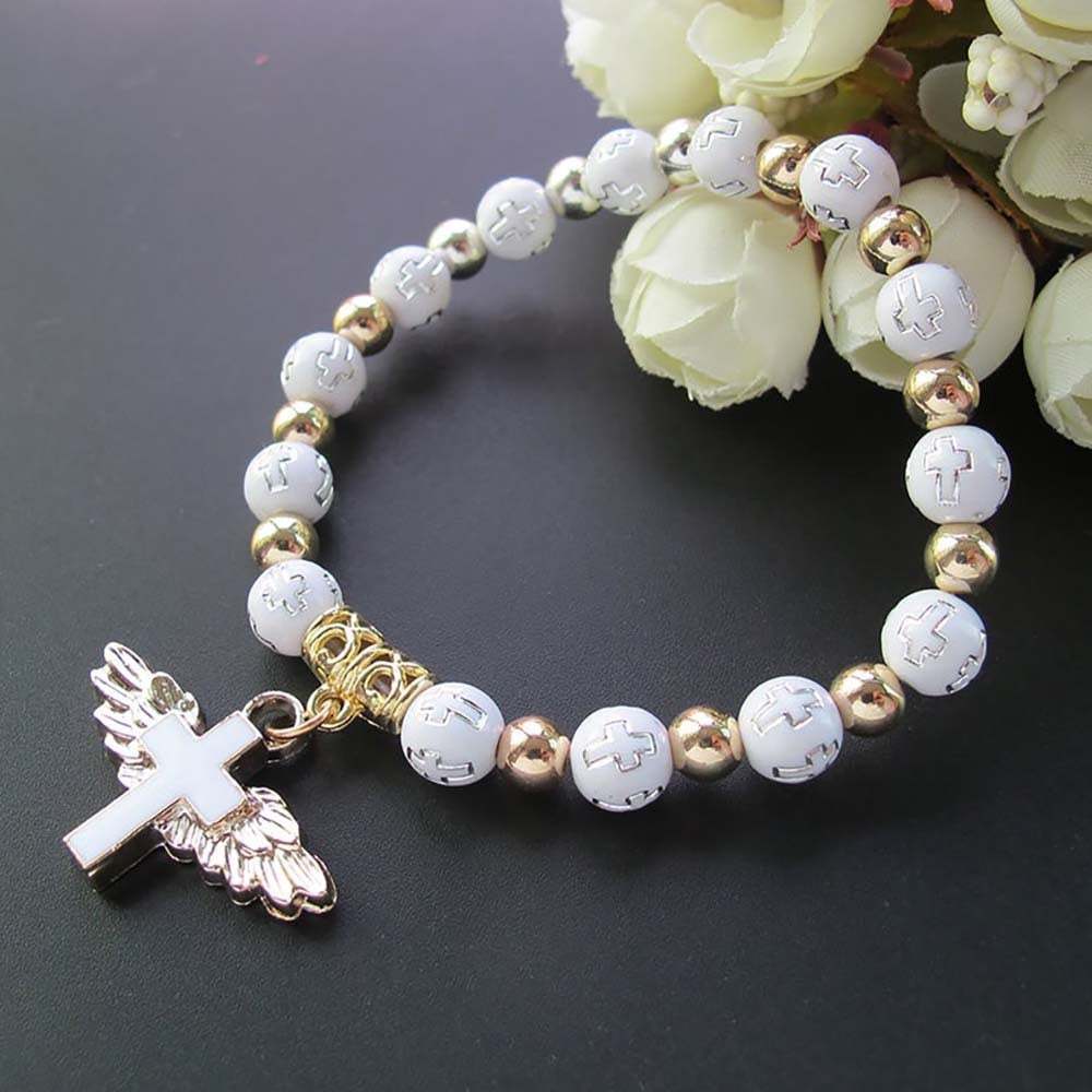 (🔥BUY 1 GET 1 FREE) -Angel Wing Cross Bracelet