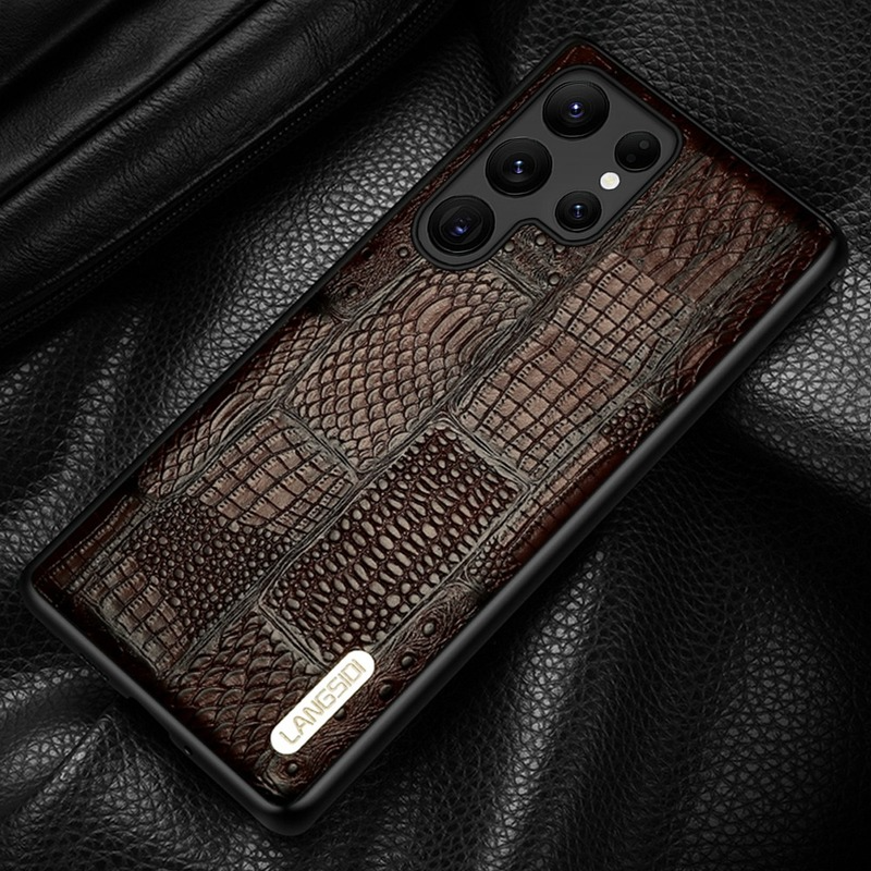 Genuine Leather Retro Phone Case