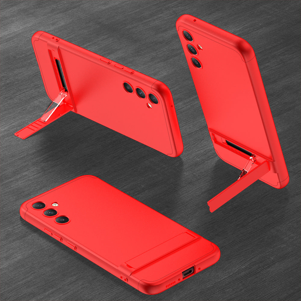 3 in 1 Full Protection Matte Invisible Bracket Phone Case For Samsung Galaxy A34 A54 5G