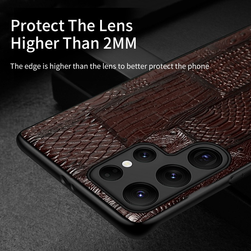 Genuine Leather Retro Phone Case