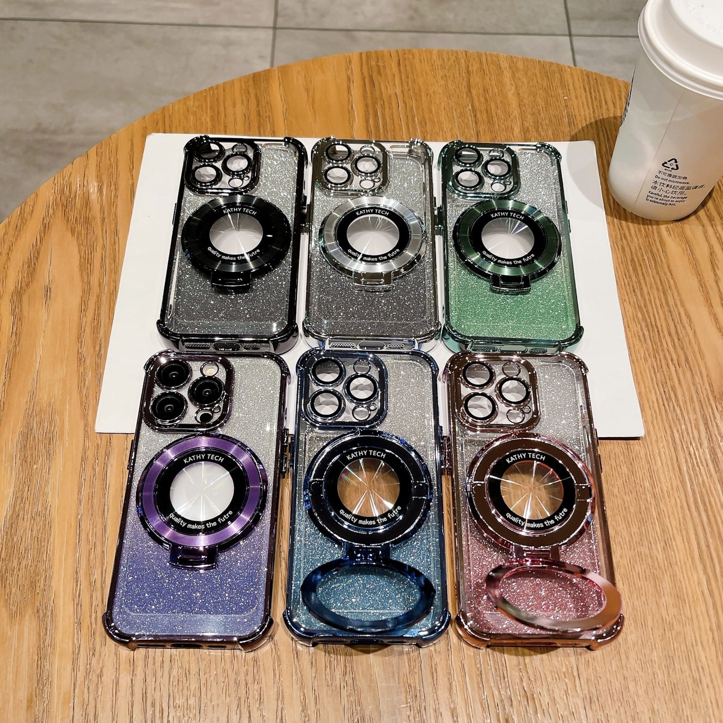 Suitable for iPhone electroplating glitter four corners anti-drop phone case Apple