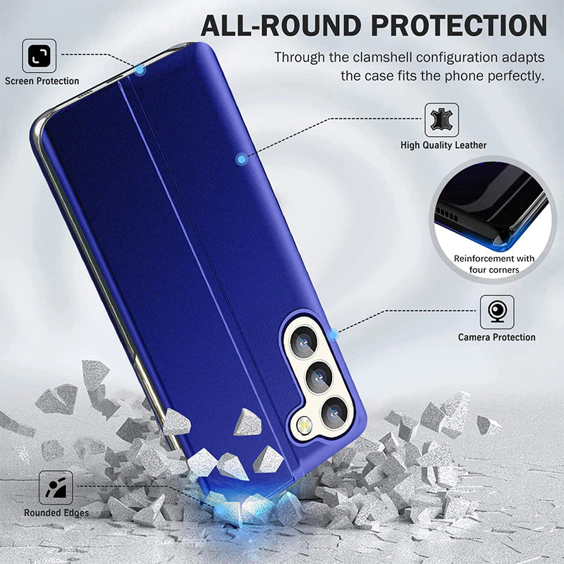 For Samsung A Series Smart Window Phone Case