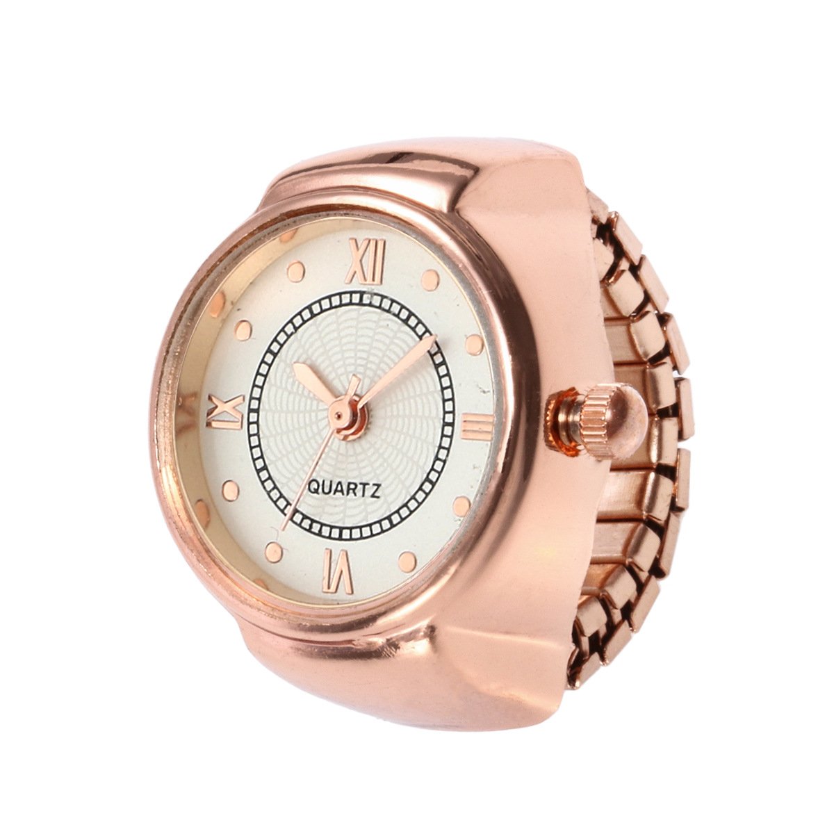 Watch Design Ring For Women Stylish Stretchable Ring-BUY 1 GET 1 FREE