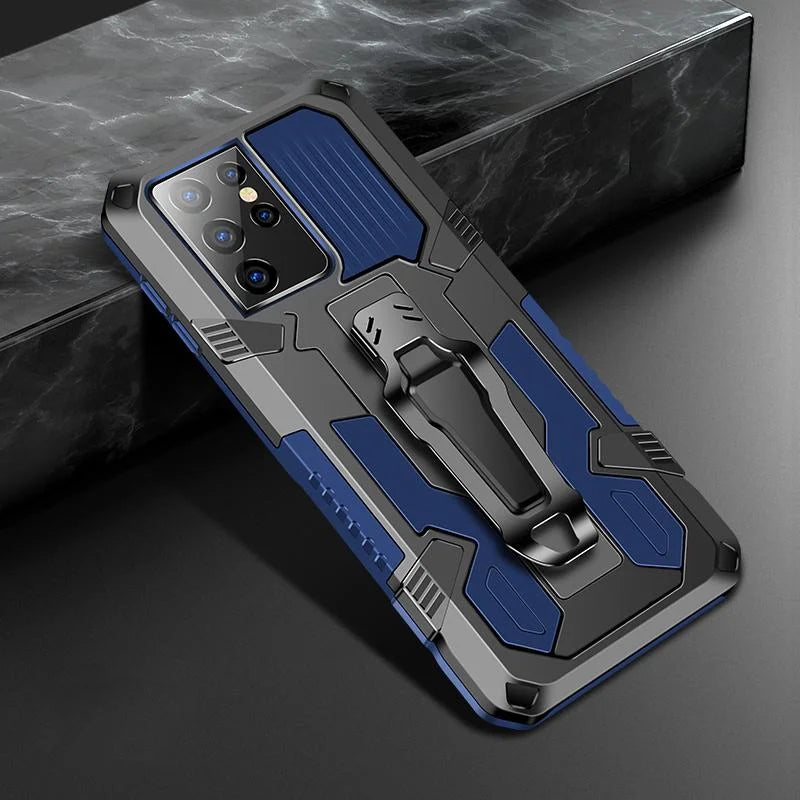 Armor Belt Clip Phone Case For Samsung