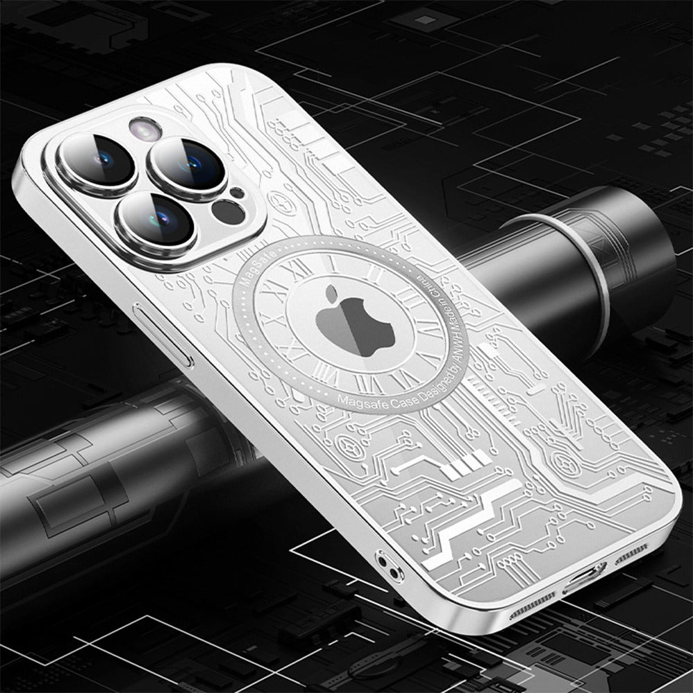 Cyborg Mechanical Transparent Phone Case