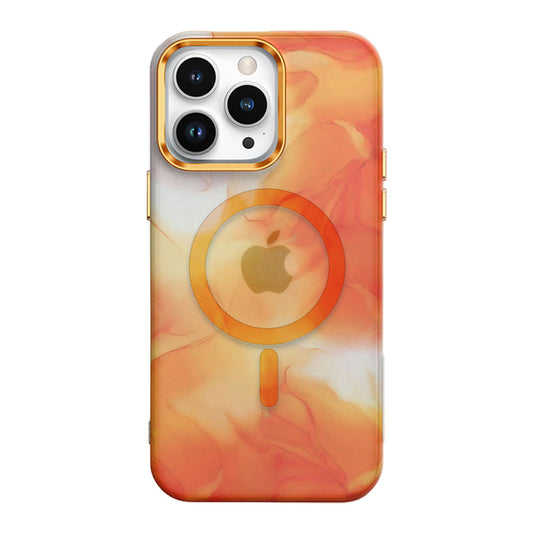 Smudged ink magnetic phone case