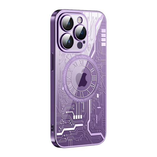 Cyborg Mechanical Transparent Phone Case