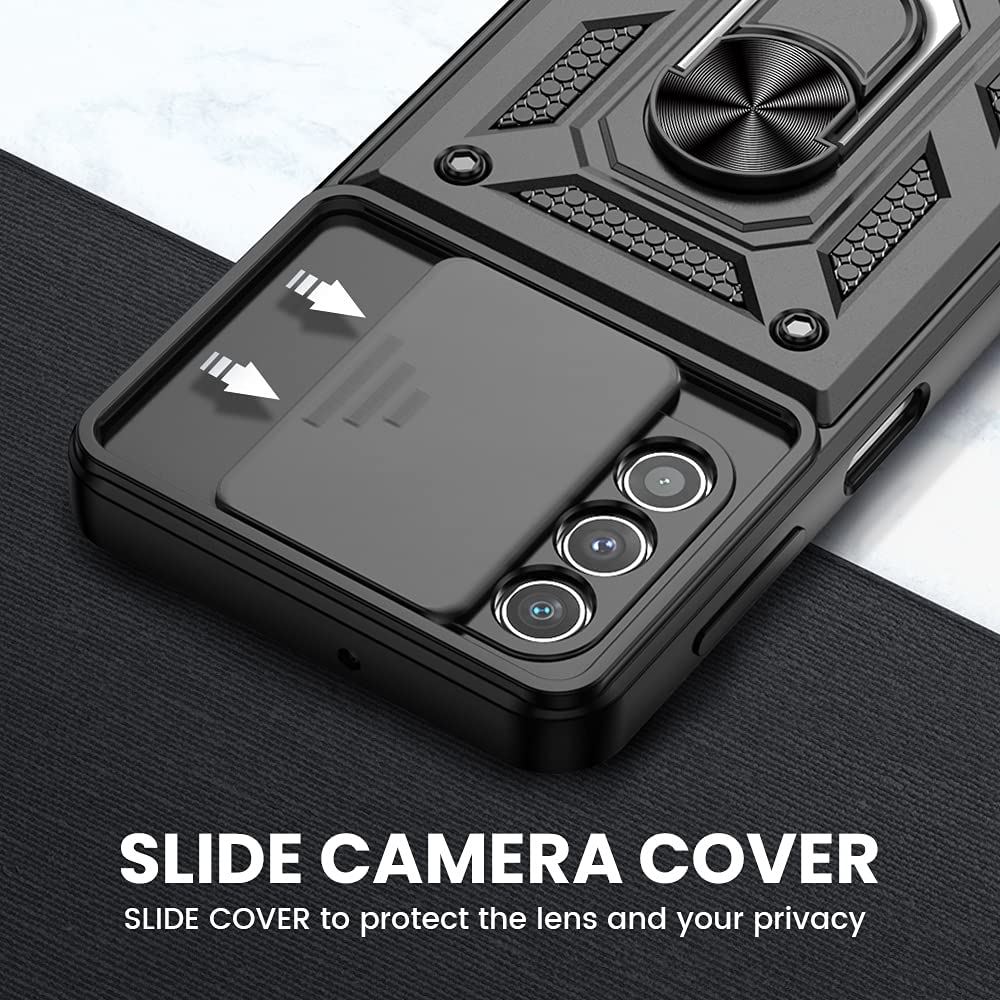 Luxury Lens Protection Vehicle-mounted Shockproof Case For Samsung Galaxy A53