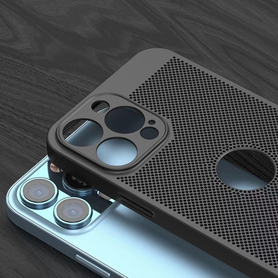 Breathable And Heat Dissipating Phone Case With Frosted Hard