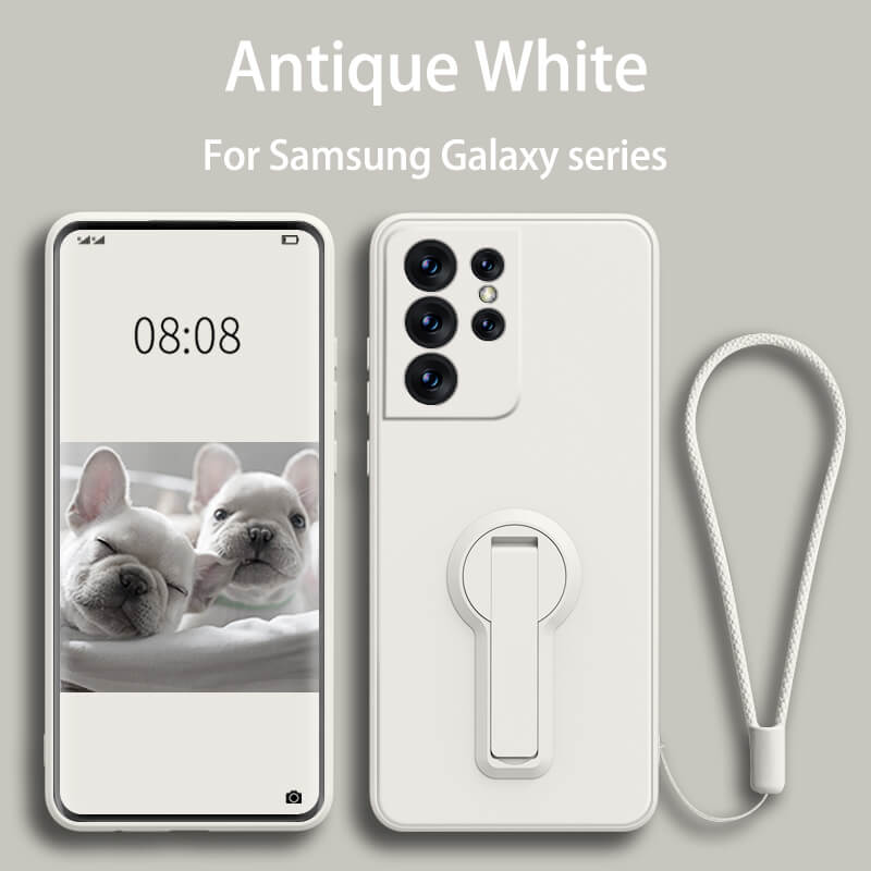 Samsung Series | Liquid Silicone Stand Phone Case