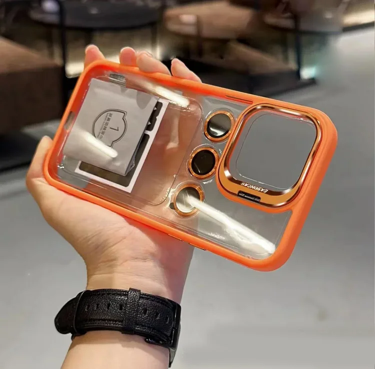 𝟮𝟬𝟮𝟰 🔥Free Lens Film-Transparent Bracket Phone Case