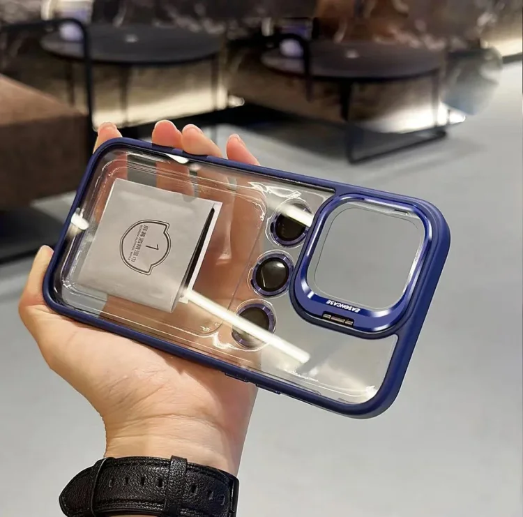 𝟮𝟬𝟮𝟰 🔥Free Lens Film-Transparent Bracket Phone Case