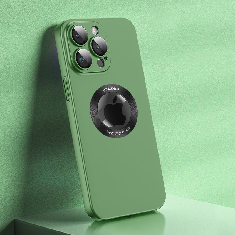 Ultra-thin Frosted Lens Cover LOGO Phone Case