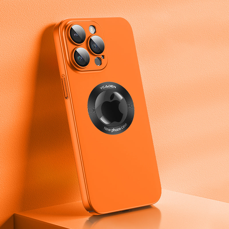 Ultra-thin Frosted Lens Cover LOGO Phone Case