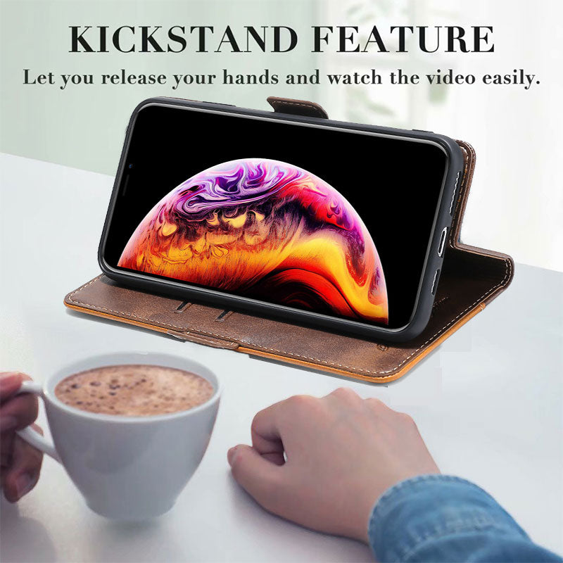 New Leather Wallet Flip Magnet Cover Case For Samsung Galaxy A54