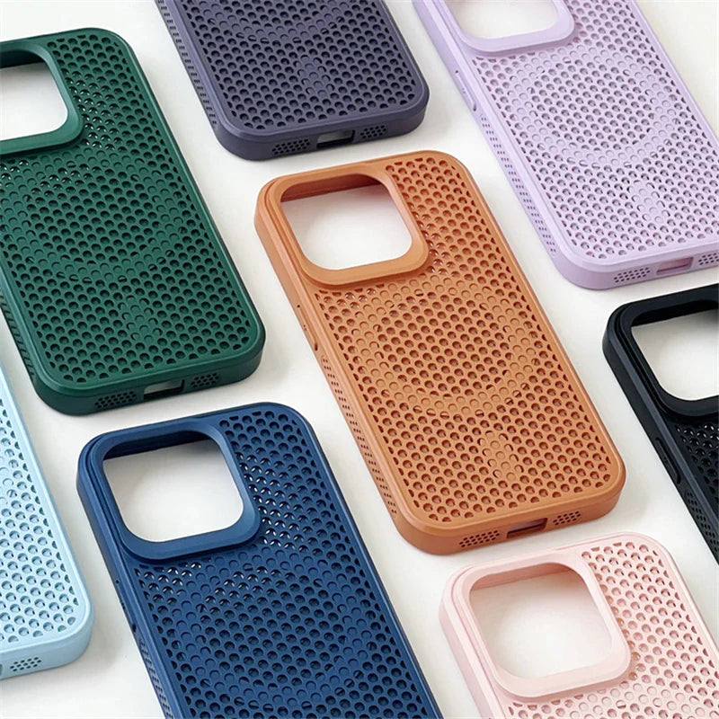 Heat Dissipation Cooling Magnetic Case For iPhone
