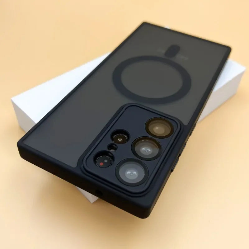 Lens Protector Matte Translucent Case For Samsung