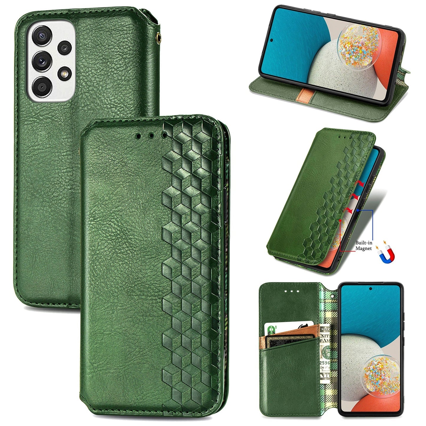 Sleek Wallet Phone Cover for Samsung Galaxy A Series