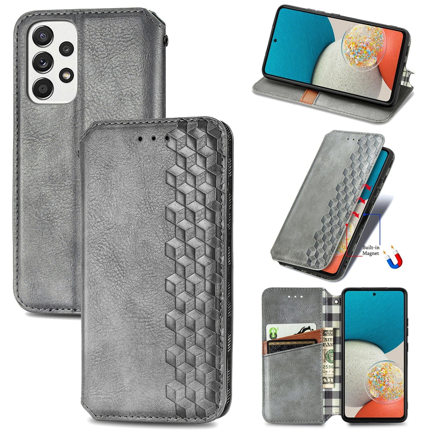 Sleek Wallet Phone Cover for Samsung Galaxy A Series