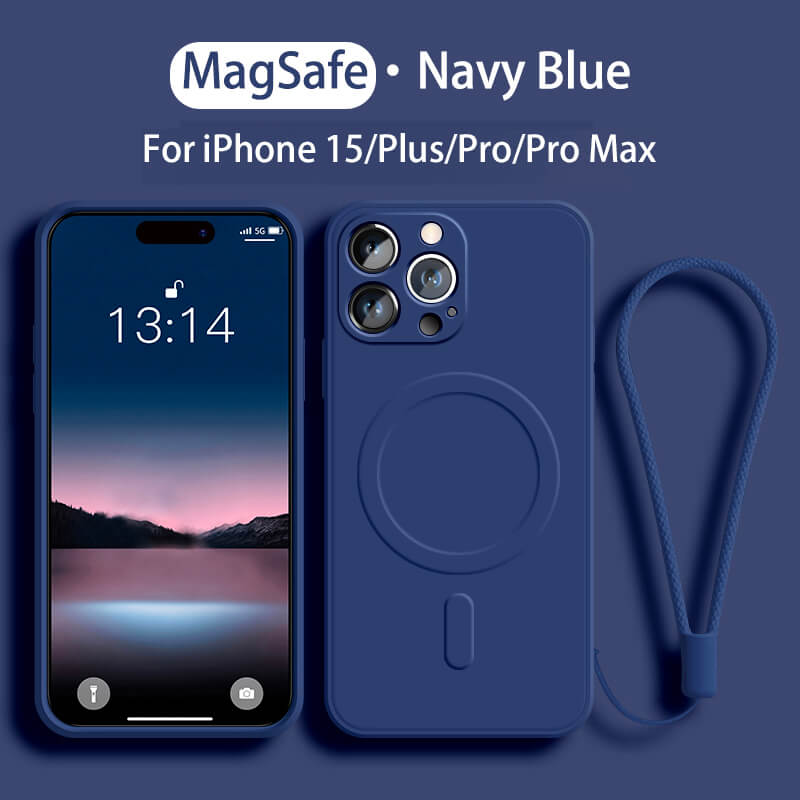 MagSafe Liquid Silicone Phone Case For iPhone