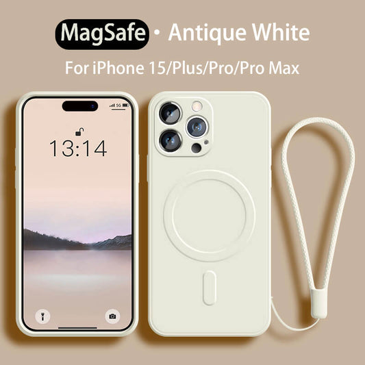 MagSafe Liquid Silicone Phone Case For iPhone