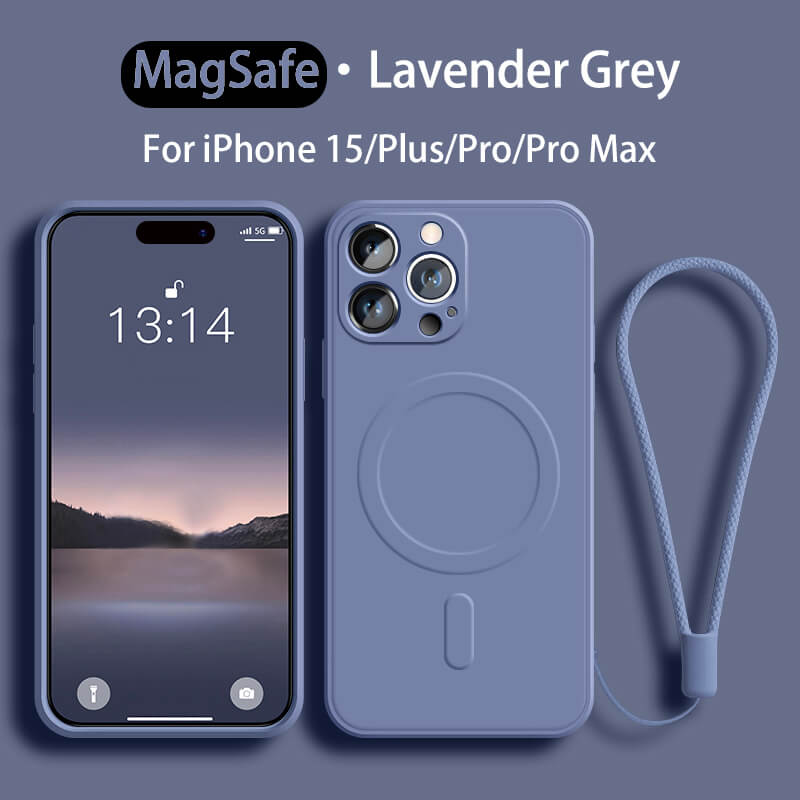 MagSafe Liquid Silicone Phone Case For iPhone