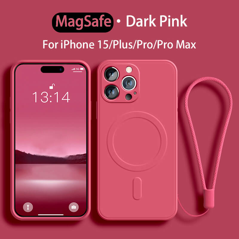 MagSafe Liquid Silicone Phone Case For iPhone