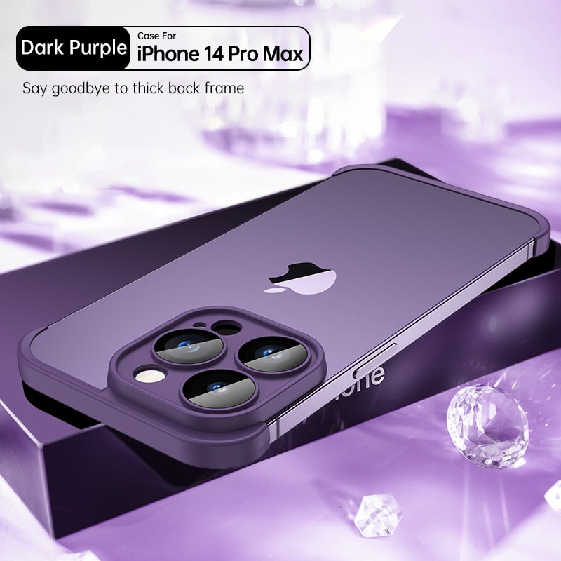 Soft Silicone Edge Protective Case For iPhone