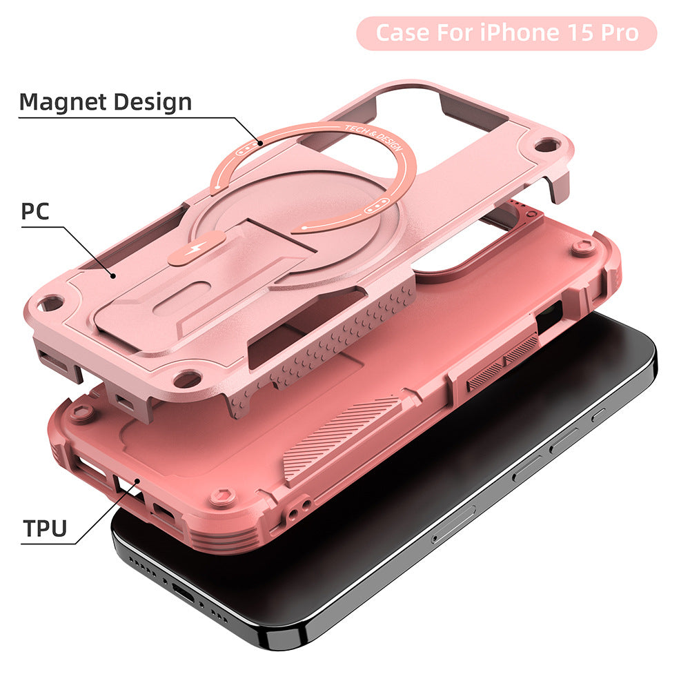 Brackets Shockproof Hard case for iPhone