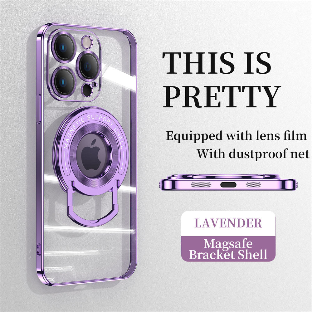 MagSafe Phone Plate Luxury Camera Lens Glass Protector