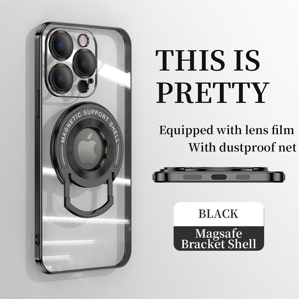 MagSafe Phone Plate Luxury Camera Lens Glass Protector