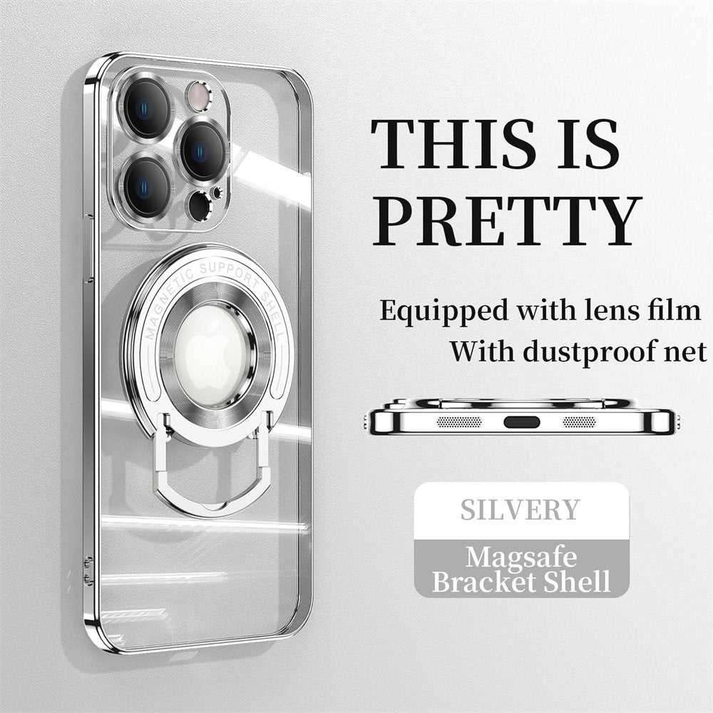 MagSafe Phone Plate Luxury Camera Lens Glass Protector